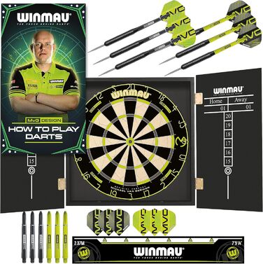 Набори WINMAU MvG з дошками, шафами, бордюрами, дартсом та аксесуарами