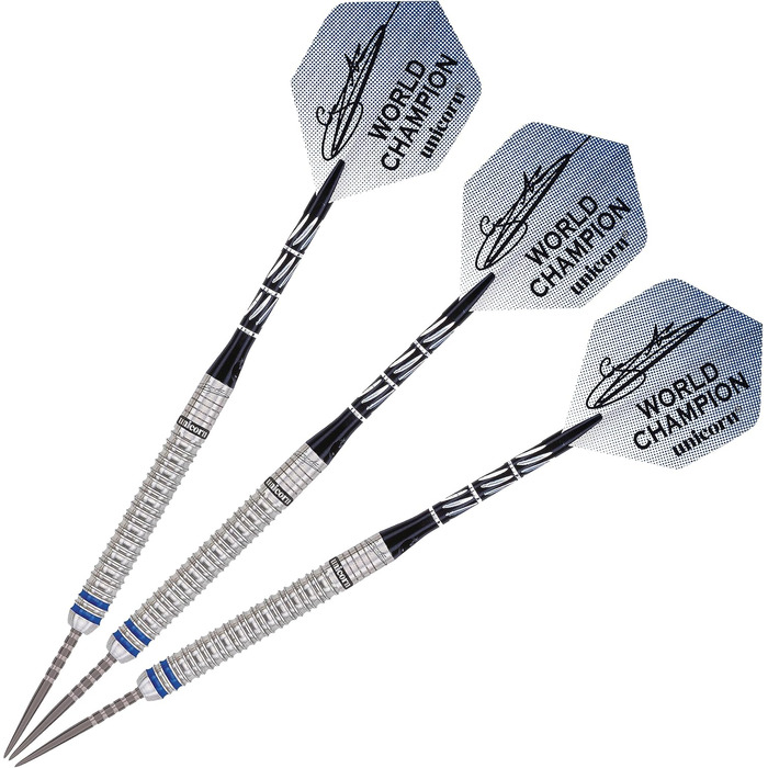 Gary Anderson Steel Dart одинарний, срібло/чорний, 21 г