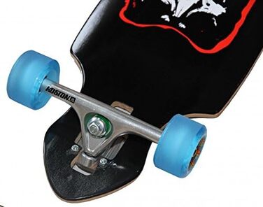 Дюймів Сині колеса - Profi Dropthrough Longboard Drop через Carver, 42.0 x 9.5