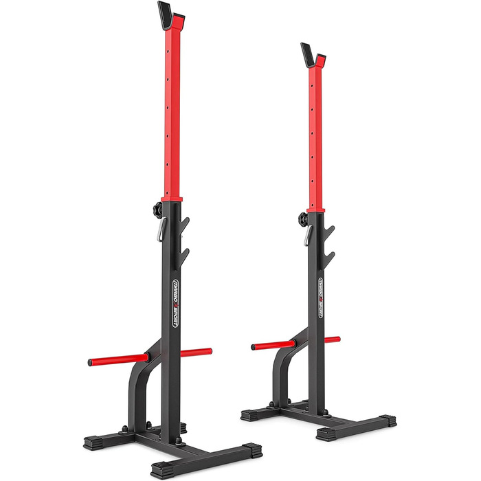 Багаторівневі стійки для штанги Marbo Sport MS-S108, 2 шт., з упорами, вибір варіантів, вироблено в ЄС