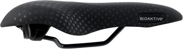 Велосипедне сідло Selle San Marco Bioactive Trekking Gel чорне, замша, унісекс