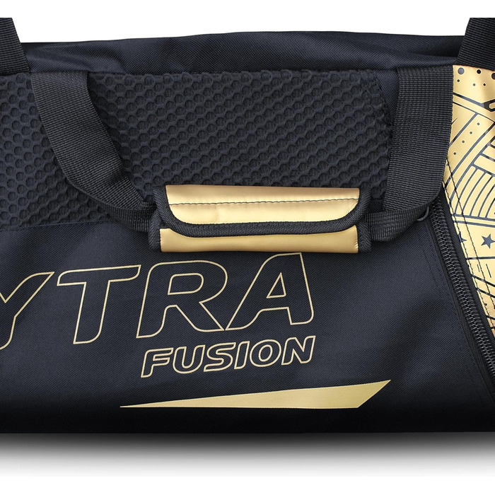 Спортивна сумка Mytra Fusion з плечем Спортивні сумки для чоловіків та жінок Тренувальна сумка (золото) Чорний/Золотий