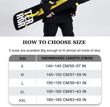 Сумки для сноуборду SUPBOARD XXL(163)