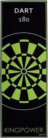 Килим Kingpower Dart 237x80 см, дизайн 5, з лінією та кожухом