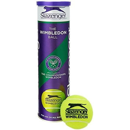 М'ячі тенісні Slazenger Wimbledon, офіційні, 3 трубки, 12 шт.