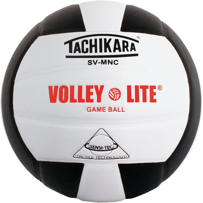 Волейбольний м'яч Tachikara SVMNC Volley Lite (чорний/білий) (чорний/білий)