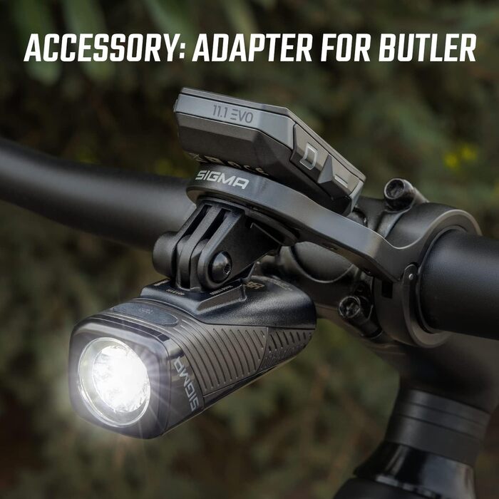 Велосипедний світлодіодний ліхтар Sigma Buster 400 TR.RL 80 LED USB, чорний, універсальний розмір
