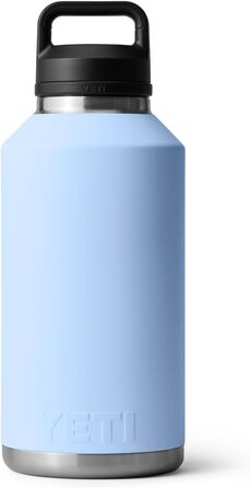 Термос YETI Rambler 1,8 л вакуумний, з нержавіючої сталі, герметичний, з кришкою-тримачем, синій