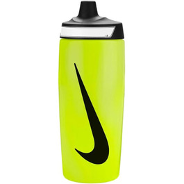 Пляшка для води Nike Refuel Grip 532 мл, Volt/Black, унісекс