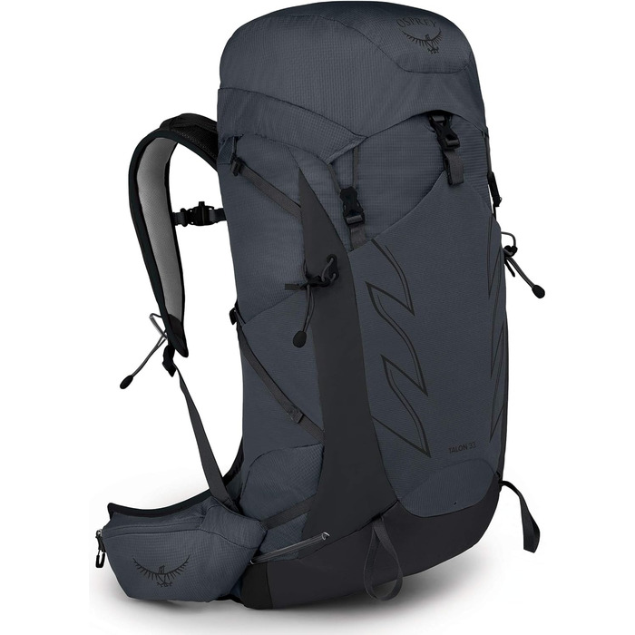 Туристичний рюкзак Osprey Talon 33 для чоловіків, Eclipse Grey