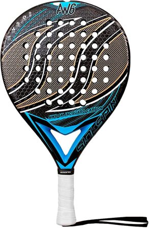 Ракетка SideSpin AW6GOLD Padel, Full Carbon, Контроль, Унісекс, Золото