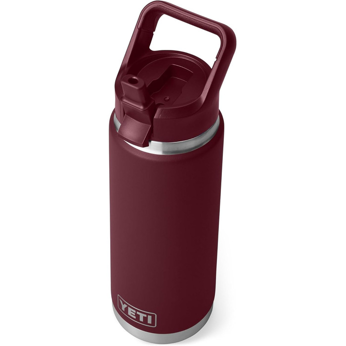 Пляшка YETI Rambler C, вакуумна ізоляція, 26 унцій, червона лоза