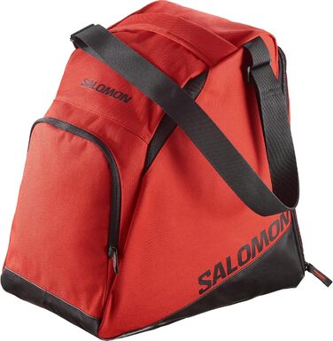 Оригінальна сумка для лижних черевиків Salomon Gearbag унісекс для легкого використання та доступу, а також покращеної міцності (32,00 л, вогненно-червоний)