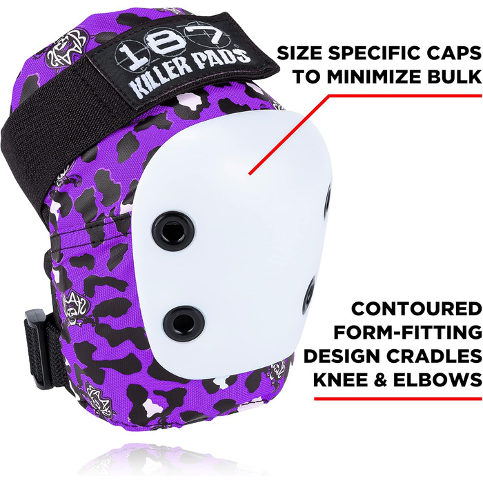 Дитяче захисне спорядження Protection Junior Six Pack (один розмір, Staab Purple), 187 KILLER PADS