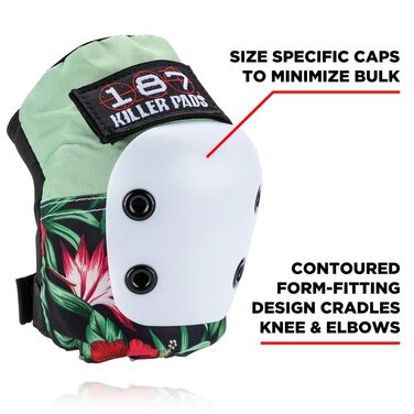 Захисний комплект 187 Killer Pads Sixpack Hibiskus для дорослих, 2023