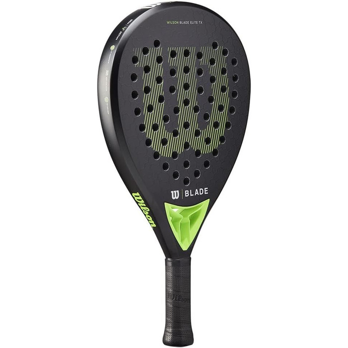 Ракетка Wilson Elite TX V2 Padel, унісекс, чорна, 2 EU