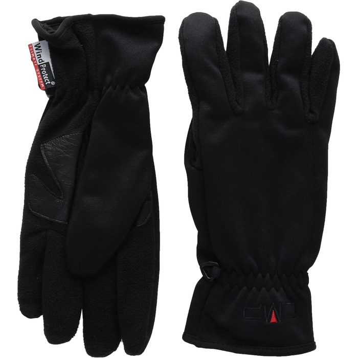 Жіночі лижні рукавички softshell рукавички M Black