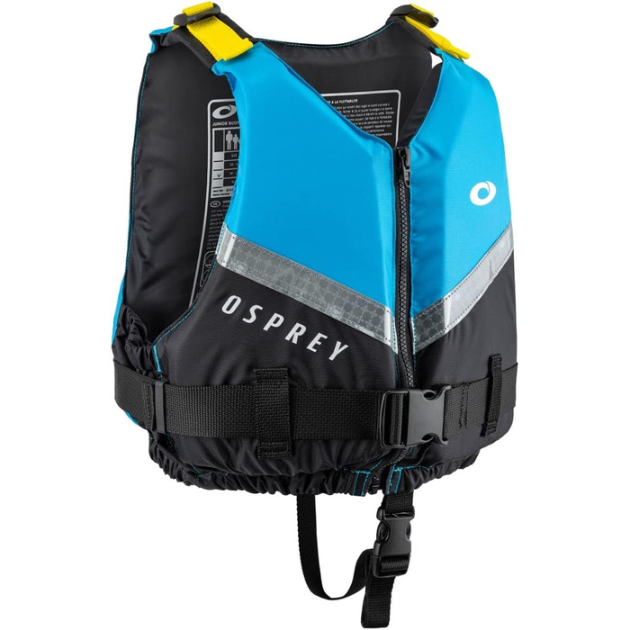 Допомога плавучості Osprey Kids Junior 50N Водонепроникний жилет плавучості для водних видів спорту, каякінгу, веслування, водних видів спорту, кілька кольорів Пояс XS-S Синій - синій