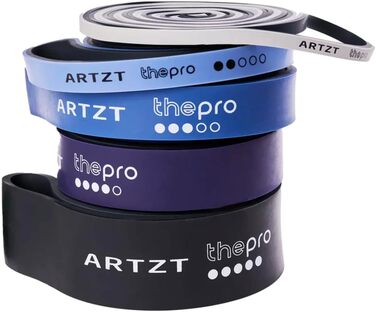 Браслети ARTZT thepro 5 фітнес-гумок для тренувань і реабілітації