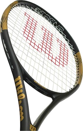 Ракетка для дорослих Wilson Serena Elite 103, чорна/золота ручка 1 (4 1/8')