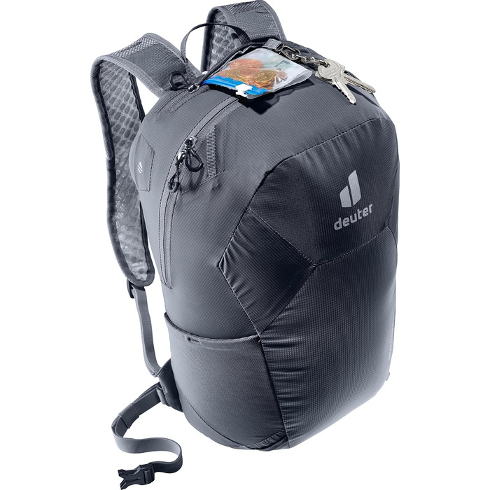 Рюкзак для туризму Deuter Speed Lite 17 чорний, легкий
