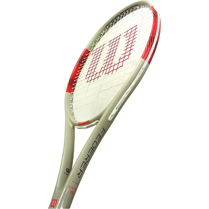 Ракетка для дорослого тенісу Wilson Federer Elite Lite 105 (доступна в розмірах рукоятки від 1 до 4) Рукоятка 4 (4 1/2')