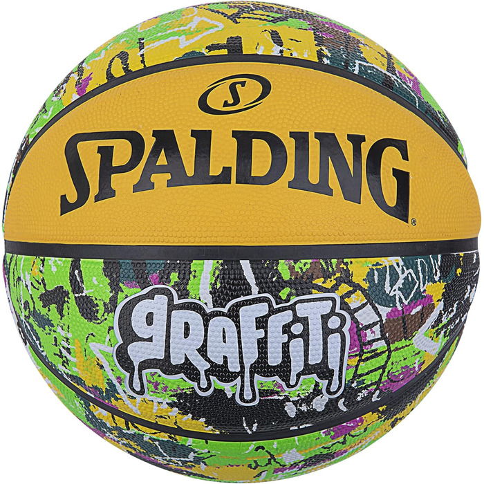 Баскетбольні м'ячі Spalding Унісекс-Дорослі 7 жовтих