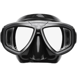 Маска для дайвінгу Scubapro Zoom, чорна, регулятор дихання для холодної води, унісекс, для дорослих, універсальний розмір, багатокольорова