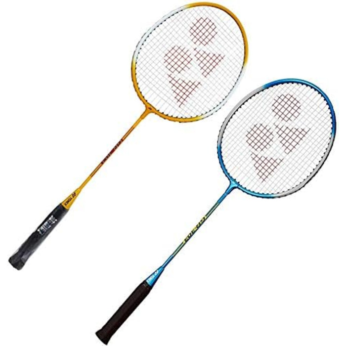 Набір ракеток Yonex GR 303, 2 шт., жовтий/синій, з рукавом