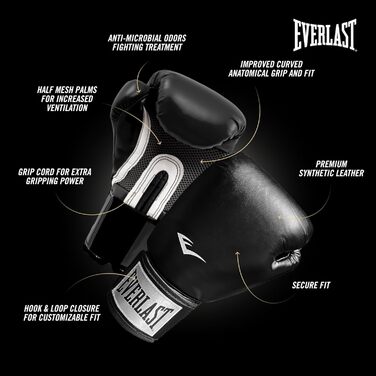 Боксерські рукавички Everlast Pro Style 2 для дорослих, унісекс