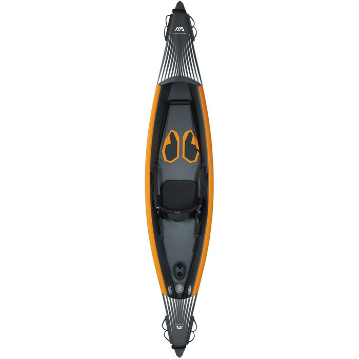Надувний каяк Aqua Marina Tomahawk K-375 для 1 особи, 375x72x25,5 см, технологія Drop Stitch