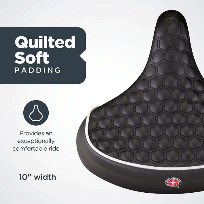 Сідло для велосипеда Schwinn Comfort, м'яке сидіння