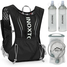 Рюкзак Lixada 5L Ultralight Hydration для бігу (чорний)