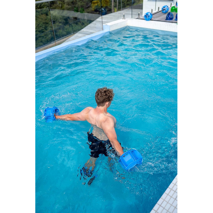 Aquastrength Total Body Bundle (синій) – функціональний набір для аквафітнесу з онлайн-відеоуроками та програмою тренувань