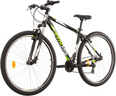 Гірський велосипед Probike PRO 29 21-шв., для 175+ см (Black Green)