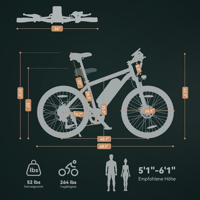 Електровелосипед ESKUTE M100 27.5