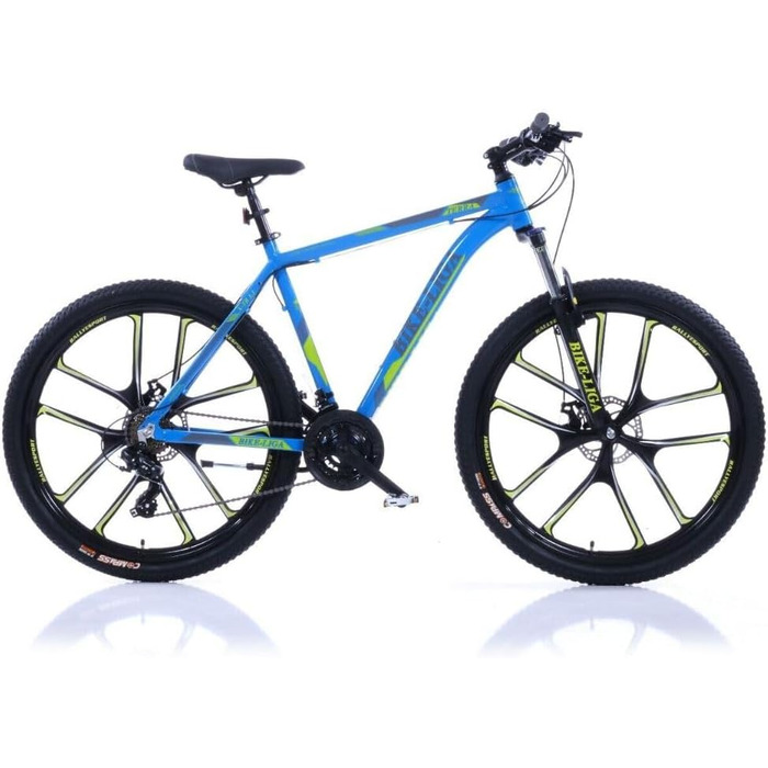 Гірський велосипед Corelli 27,5 MTB Hardtail ALU Bike, 21 швидкість, Zoom 23 Cross (океан-блакитний, 20)