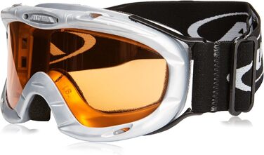 Дитячі гірськолижні окуляри ALPINA Ruby S Ski Goggles One Size Silver Slh (срібний слх)