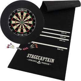 Дошка для дартсу Stagecaptain DBS-1715 Bullseye Pro зі стрілами