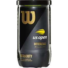 Тенісний м'яч Wilson WRT1000J US Open Extra Duty, підвищений тиск, 2 шт., для змагань