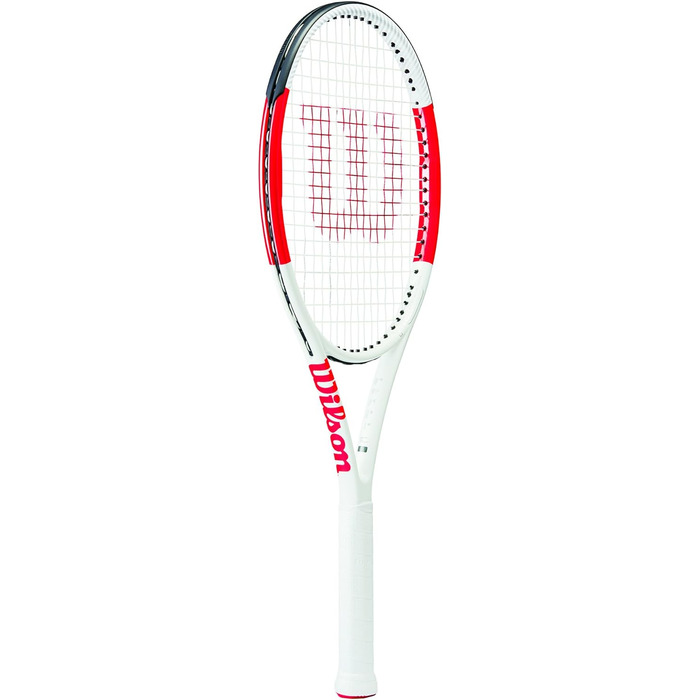 Тенісна ракетка Wilson L1 SIX. ONE LITE 102 Червоний/Білий