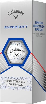 М'ячі для гольфу Callaway Supersoft 2023