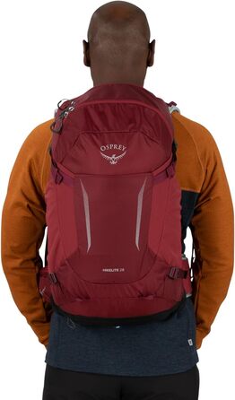 Рюкзак Osprey Hikelite 28 л Sangria Red S-M для туризму