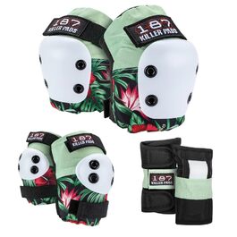 Захисний комплект 187 Killer Pads Sixpack Hibiskus для дорослих, 2023