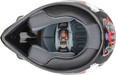 Дитячий кросовий шолом ATO Kids Pro, білий, XS (53-54 см) для мотокросу, BMX, MX, ендуро