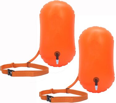 Буй E-Onfoot з приводом, добре видимий для тренування Orange-2Pcs