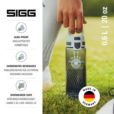 Пляшка SIGG Tritan ONE - для вугл. кислоти, без BPA, 0,6 л/1 л