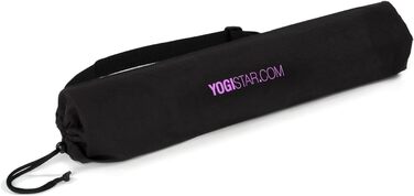 Сумка для йоги Yogistar Yogibag Basic - Бавовна - 65 см 65 см Чорний