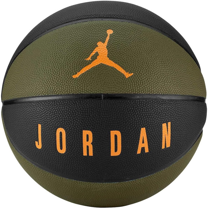 Унісекс Дорослі Jordan Ultimate 8p Баскетбольний м'яч One size оливково-чорно-помаранчевий