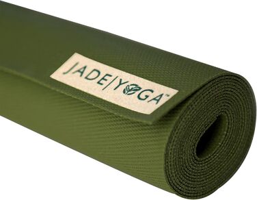 Килимок для йоги Jade Yoga Voyager, 1,6 мм оливково-зелений